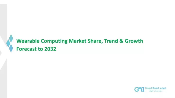 wearable computing market share trend growth