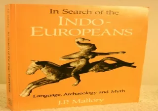 PDF/READ  In Search of the Indo-Europeans