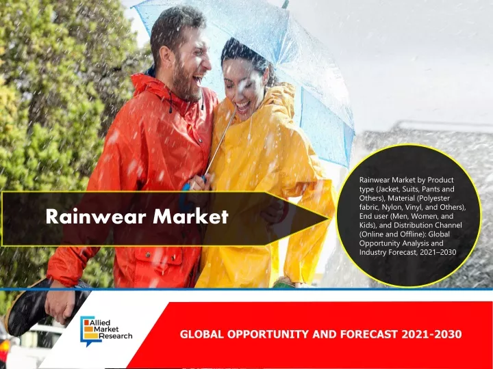 rainwear market by product type jacket suits