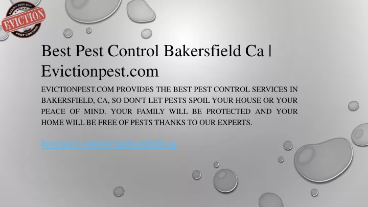 best pest control bakersfield ca evictionpest com