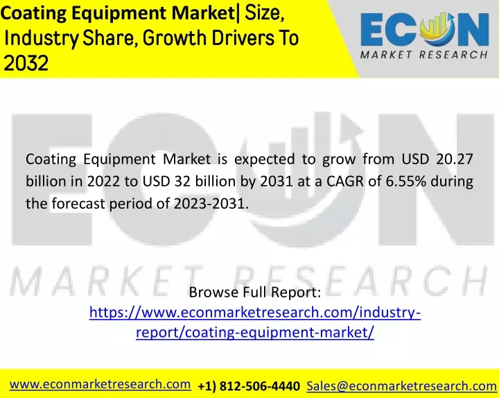 coating equipment market size industry share