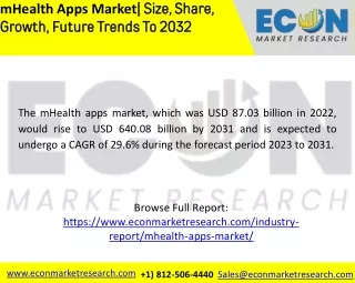 mHealth Apps Market