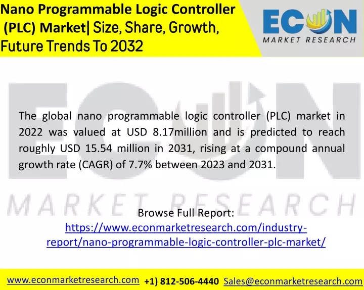 nano programmable logic controller plc market
