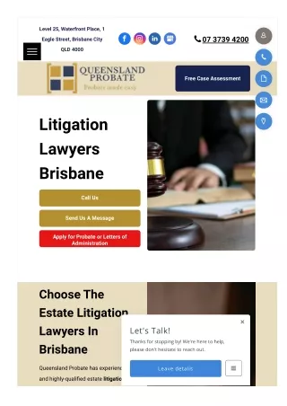 Litigation Lawyers Brisbane