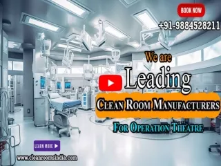 Operation Theatre Clean Room Manufacturers Bangalore