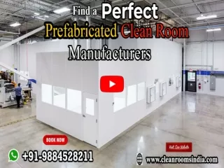 Prefabricated Clean Room Manufacturers Bangalore