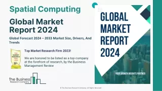 Spatial Computing Market Size, Share And Trends Report, 2024-2033
