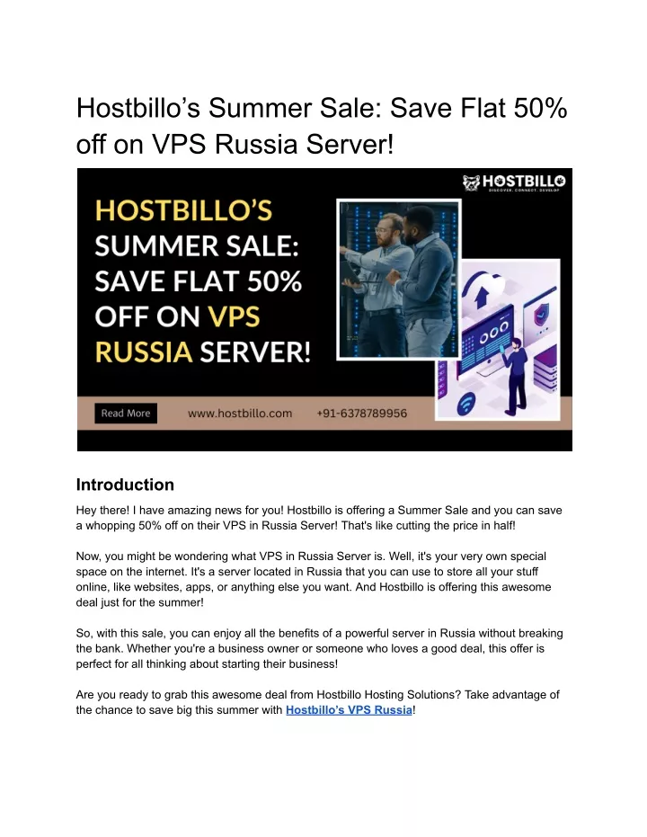 hostbillo s summer sale save flat