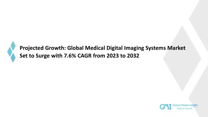 projected growth global medical digital imaging