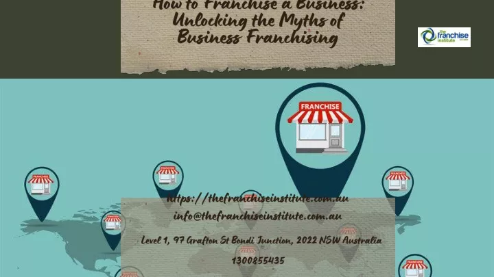 how to franchise a business unlocking the myths