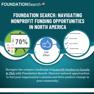 Foundation Search: Discover the best nonprofit funding and grants opportunity