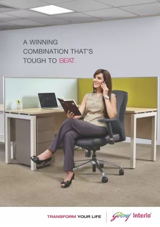 Premium Office Chairs Beat | Godrej Interio