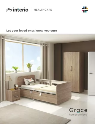 Grace Home Care Bed | Godrej Interio