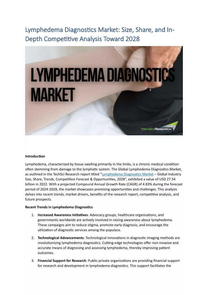 lymphedema diagnostics lymphedema diagnostics