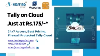 best tally on cloud service provider