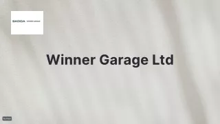 Buy new Skoda in Gloucestershire - Winner Garage Ltd