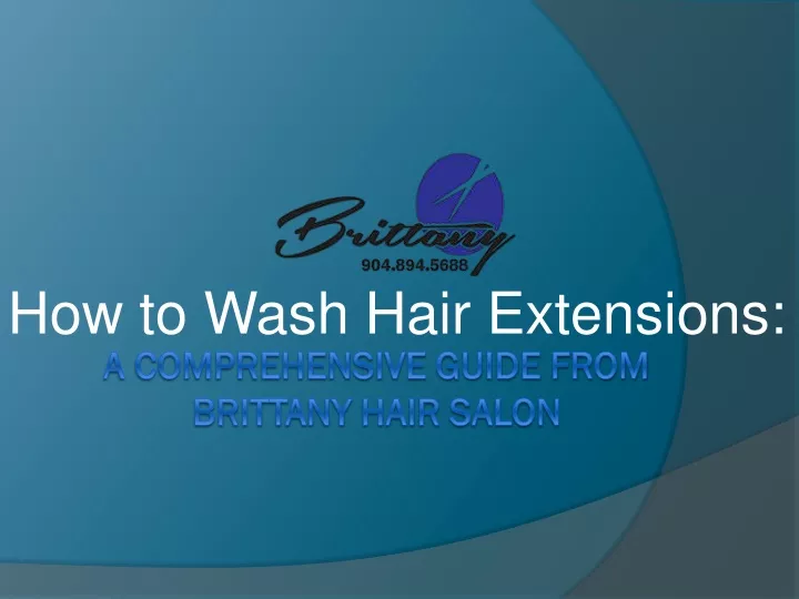 how to wash hair extensions