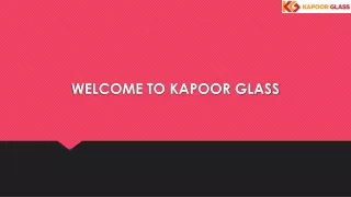 Clear Ampoule with Kapoor Glass