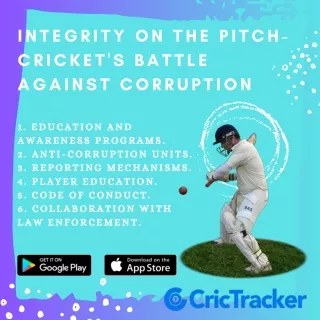 Integrity on the Pitch- Cricket's Battle Against Corruption