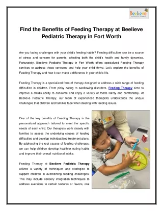 Feeding Therapy-PDF