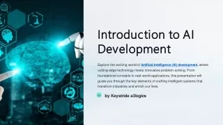 Introductrion of AI Development