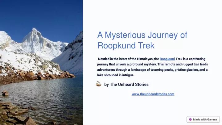 a mysterious journey of roopkund trek