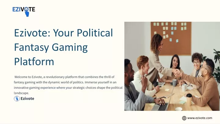 ezivote your political fantasy gaming platform