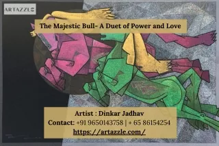 The Majestic Bull- A Duet of Power and Love- Artazzle