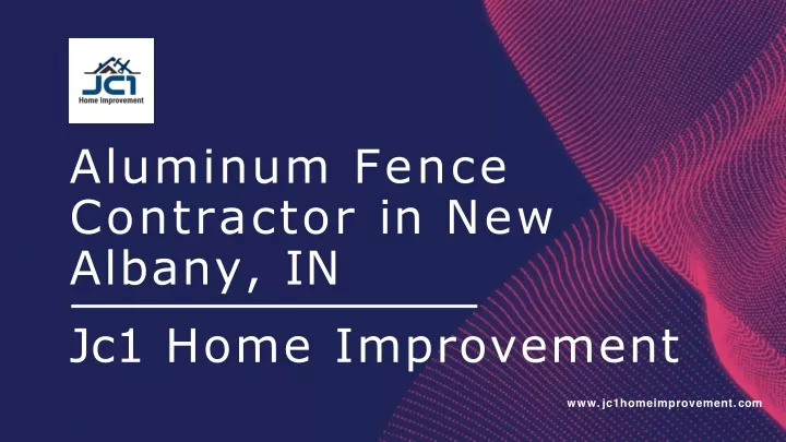 aluminum fence contractor in new albany in