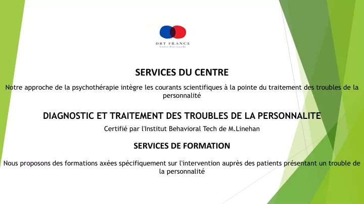 services du centre