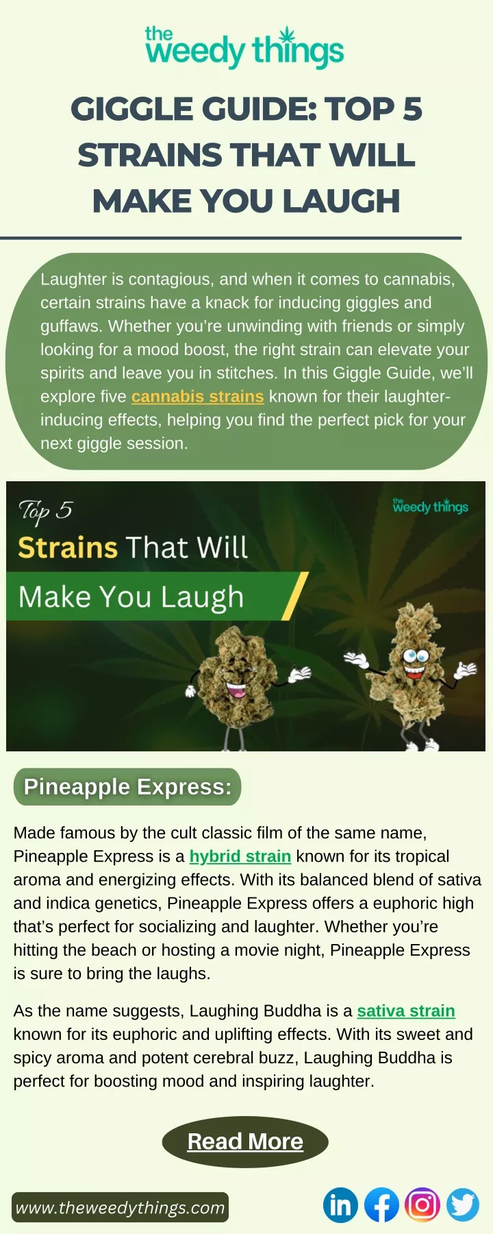 giggle guide top 5 strains that will make
