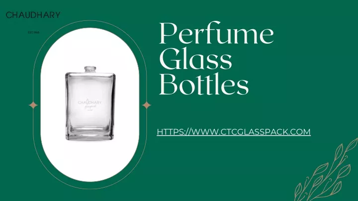 perfume glass bottles