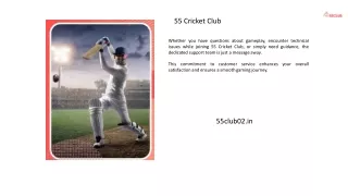 55 Cricket Club