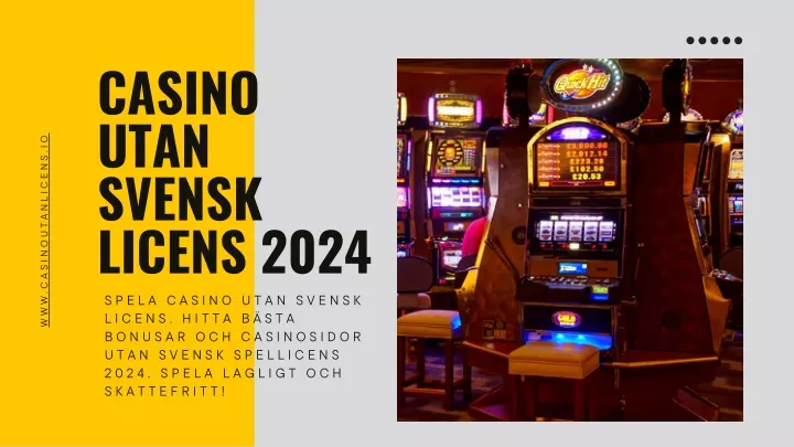 casino utan svensk licens 2024