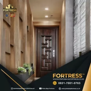 BERKELAS!!! WA 0821 7001 0763 (FORTRESS) Pintu Besi Minimalis di Jayapura