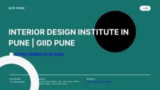 Interior Design Institute in Pune | GIID Pune