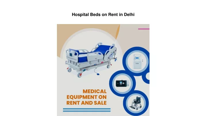 hospital beds on rent in delhi