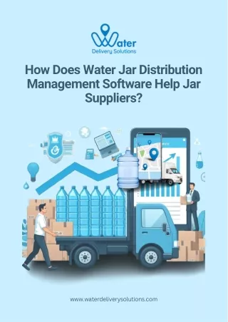 Drive Growth and Efficiency with Jar Distribution Management Software
