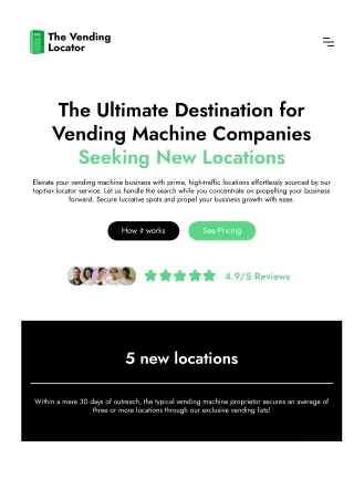 The Vending Locator