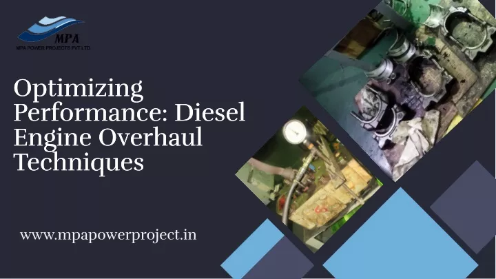 optimizing performance diesel engine overhaul
