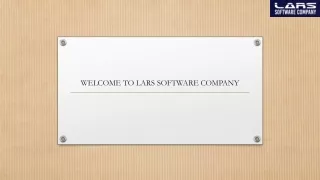 Empresa de desarrollo de software - LARS Software Company