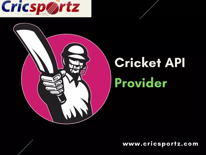 cricket api provider