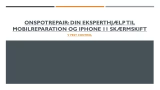 OnSpotRepair Din Eksperthjælp til Mobilreparation og iPhone 11 Skærmskift