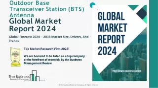 Outdoor Base Transceiver Station (BTS) Antenna Market Size, Analysis Trends 2033