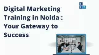 Digital Marketing Training in Noida : Your Gateway to Success