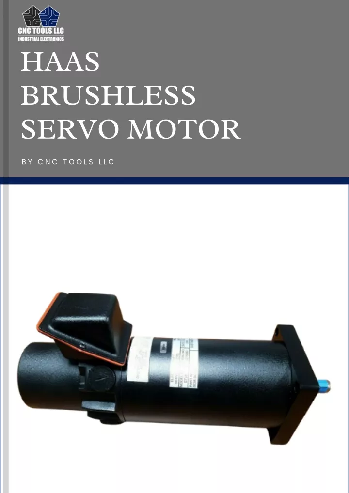 haas brushless servo motor