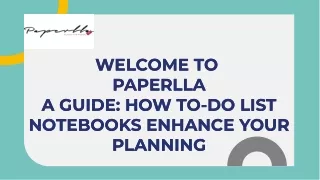 To Do List Notebooks | Paperlla
