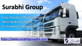 Moving Chemicals Safely With Expertise Of Chemical Bulk Transporters.