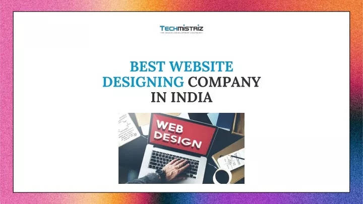 best website designing company in india