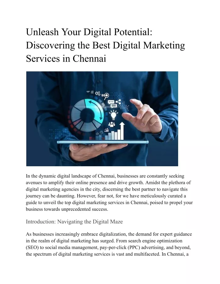 unleash your digital potential discovering